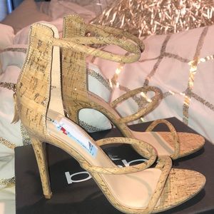 BeBe Cork Heels